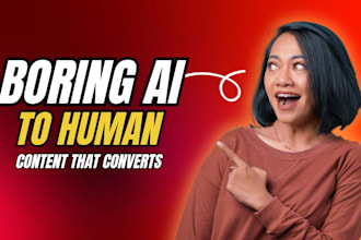 rewrite and improve your content to sound human and clear