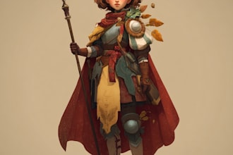 do a fantasy character fantasy character art