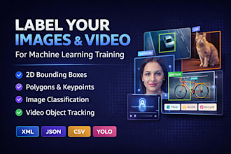 label your images and video for machine learning training