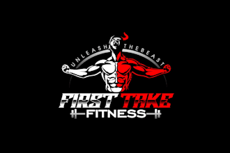 create awesome and gorgeous fitness logo design