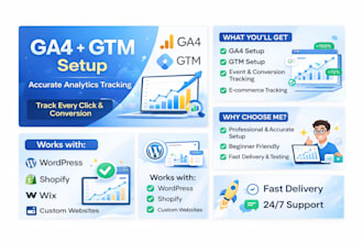 setup ga4 tracking and reporting for your website
