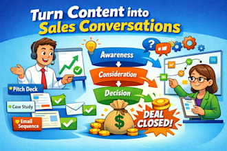 align your content with real sales conversations that close deals