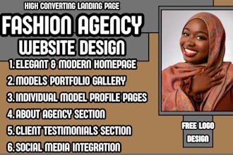 modeling agency website model portfolio website talent agency website fashion