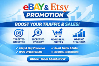 do ebay promotion ebay marketing etsy promotion to boost traffic and sales