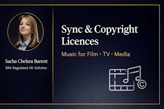 handle music copyright registration and sync licensing agreements