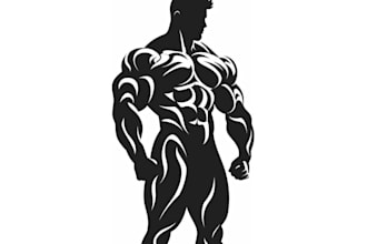 design a professional physical fitness or gym logo