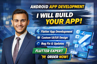 develop a professional flutter mobile app