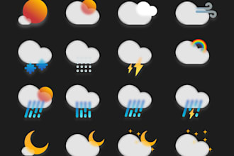 design icons for your presentations, website and apps