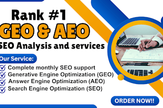 do generative engine optimisation GEO SEO aeo for website ranking in ai search