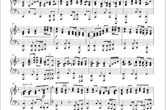 transcribe music for you