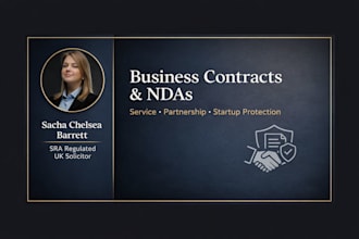 draft a watertight business contract service agreement or nda