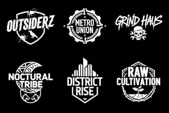 design exclusive urban logo  streetwear brand or any graphic
