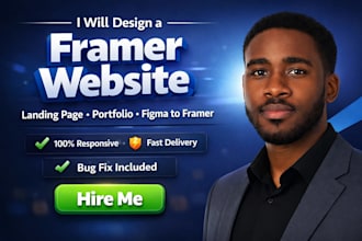 design framer website bugs framer landing page portfolio cargo figma webflow