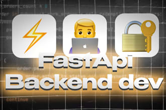 develop a custom fastapi backend API in python