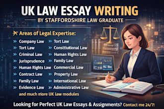 handle UK law and legal writing