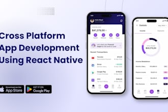 be react native app developer for cross platform app creation