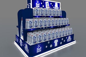 provide retail store podium