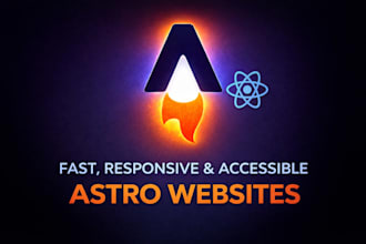 build a fast, high performance and accessible astro website