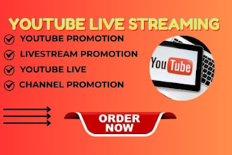 promote your youtube livestream and increase your live viewers