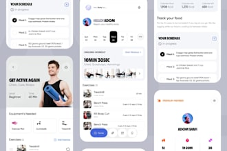 develop ai fitness app, ai calories app, weight loss app, ai mental health app