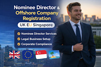 be your nominee director and offshore company registration UK eu singapore