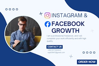manage your instagram and facebook page