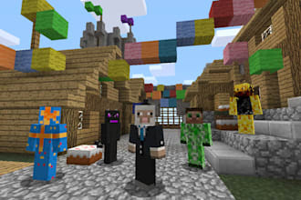 create hytale and minecraft server mods plugin  logo and trailers