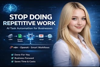automate repetitive business tasks using ai and n8n