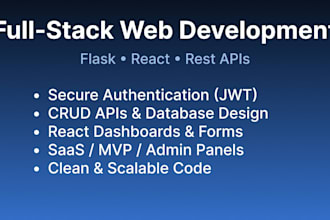 build a modern full stack web app with authentication