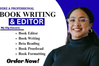 do book editing, proofread and format nonfiction memoir self help christain book