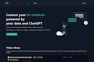 build an ai brainbot chatbot website using landbot, vapi, and automation