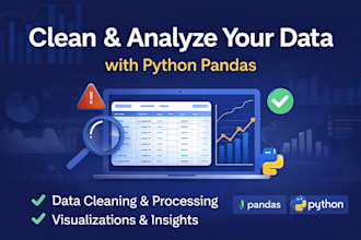 clean, transform, and analyze your data with python pandas
