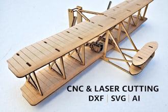 design cnc router and laser cutting files dxf svg ready to cut