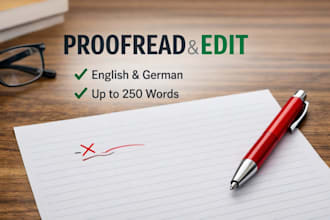 proofread short texts proofread short texts