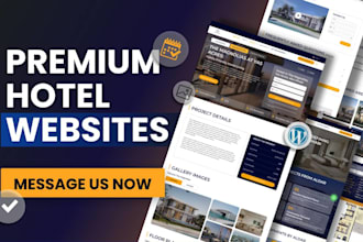 design and develop premium hotel, villa, and rental website on wordpress
