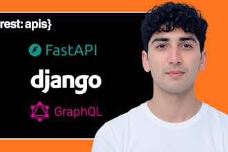 build apis in fastapi, graphql, django and flask