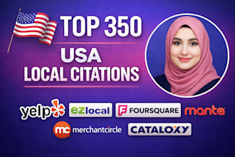 do USA local citations and google map listing for local SEO