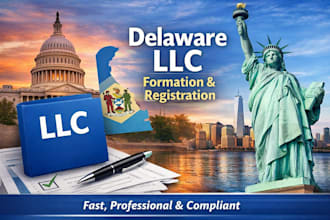 do delaware llc formation, registration annual report, franchise tax dissolution
