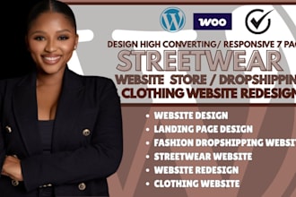 build wordpress streetwear website streetwear website store streetwear redesign