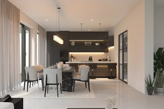 remodel 3d architectural building interior, model house in sketchup, cgi render
