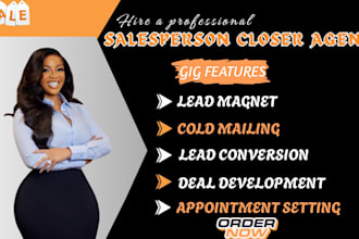 sales representative high ticket sales closer sdr b2b sales agent usa caller id