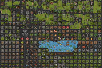 professional pixel art, tilesets, animated landscapes, pixel anime and gifs