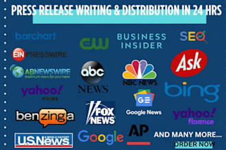 write and distribute press release that get media coverage and seo visibility
