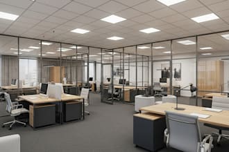 render 3d modelling interior of home,commercial building floorplanner