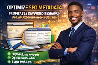 optimize seo metadata profitable keyword research for amazon kdp book publishing