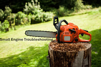 diagnose your lawn mower, motorcycle or small engine problem