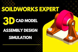 design 3d partsmodels and assembly using solidworks