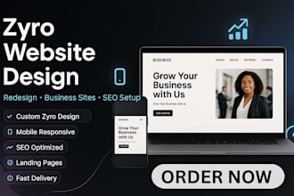 design zyro website redesign zyro website zyro SEO setup
