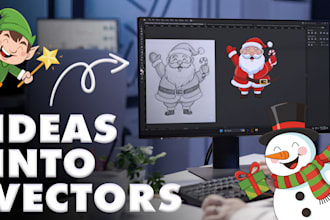 create clean and professional vector illustrations