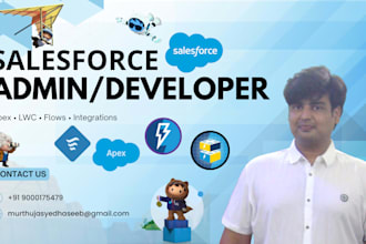 be your salesforce admin and developer for custom solutions